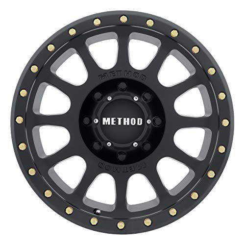 Method Race Wheels 305 NV Matte Black 17x8.5" 8x6.5", 0mm offset 4.75" Backspace, MR30578580500 - Thumbnail 3