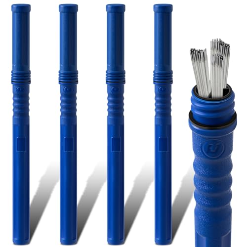 41Y6qCAVGWL. SL500 Tandefio 4 Pcs Welding Rod Storage Tube 40 Inch Tig Rod Storage Canisters Welding Electrode Holder Airproof Waterproof Container(Blue)