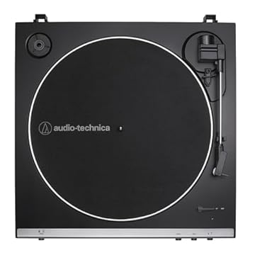 Toca-Discos Vinil Audio-Technica Automático AT-LP60X-GM, Grafite, Bivolt 120/240V