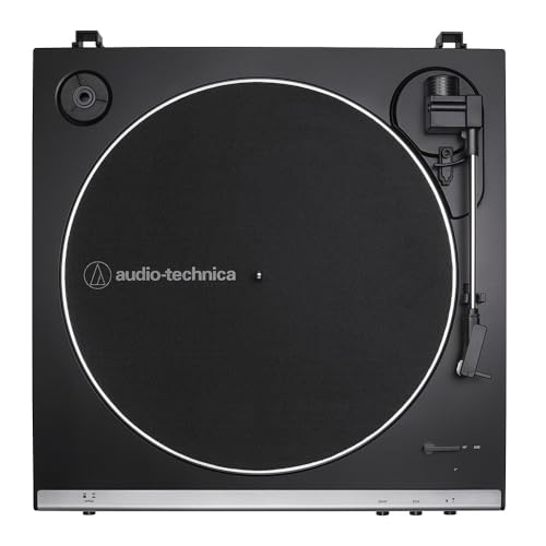 Toca-Discos Vinil Audio-Technica Automático AT-LP60X-GM, Grafite, Bivolt 120/240V