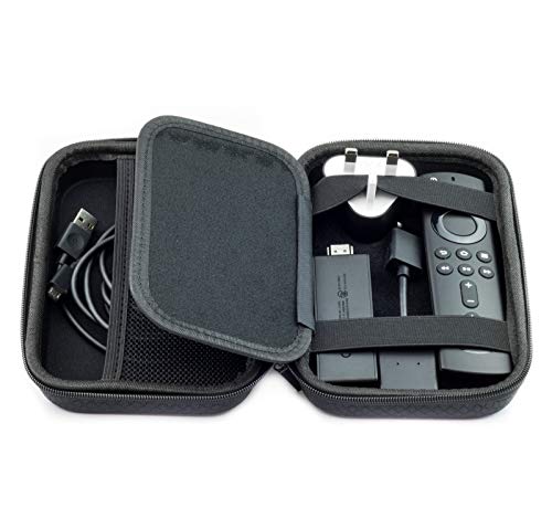 DigiCharge Hart Fall Tasche Hülle für Amazon Fire TV Stick 4K / Fire TV Stick Fernbedienung Kabel und Ladegerät – Bild 5