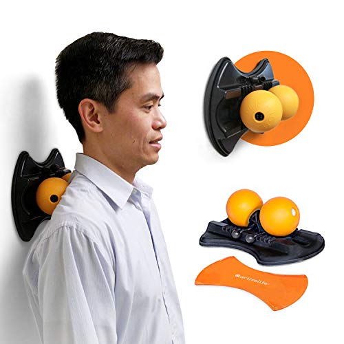 Massage Ball - Massage Balls with Mounting Pad - Lacrosse Balls Massage Ball