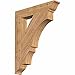 Ekena Millwork BKT06X34X42BOA01SWR Balboa Traditional Smooth Bracket, 5.5" Width x 34" Depth x 42" Height, Western Red Cedar
