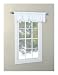 CaliTime Battenburg Lace Kitchen Curtain Valance Swags Tiers (White, 14" L Valance)