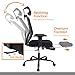 Office Chair Mesh Executive Chair Adjustable Armrest/Headrest Rotating Chair with Footrest Lounge Chair