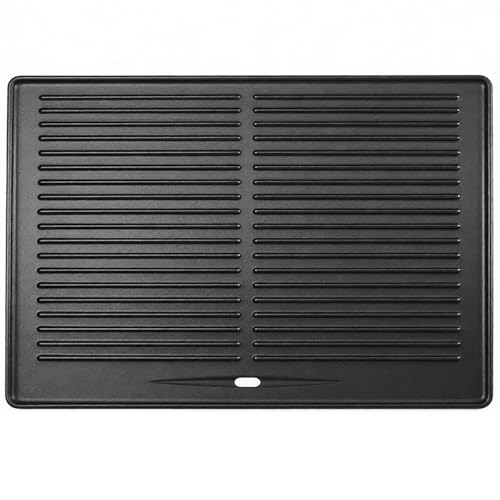 GFTIME Piastra girevole in ghisa 41,5 x 31 cm per Taino PRO/RED 4 e 6 serie,per Burnhard Fred, piastra universale per pizza a gas