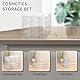 Stapelbarer Schubladenbox - Bastelbox Aufbewahrung mit 12 Schubladen - Desktop Schublade Organizer - Aufbewahrungsbox Plastik Schubladen für Zubehör,Büro,Näh,Bastelbedarf,Kosmetik,Schmuck,Schreibwaren