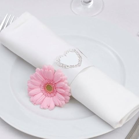 Neviti Vintage Romance Laser Cut Napkin Rings Cover