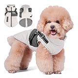 Meryado Chaqueta de Ropa de Perro,Perro Chaleco de algodón,Ropa para Perros Reflectante cálida,Ropa para Perro...