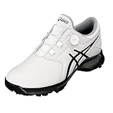 アシックス(asics) GEL-ACE PRO M BOA ゴルフシューズ 1111A229 100 ホワイト/ブラック 28.5cm