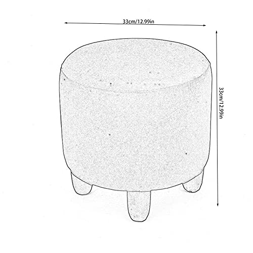 Table basse de salon et tabouret de balcon en bois blanc - 4