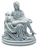Amazing Saints White Pieta Statue 7 Inch Home Décor
