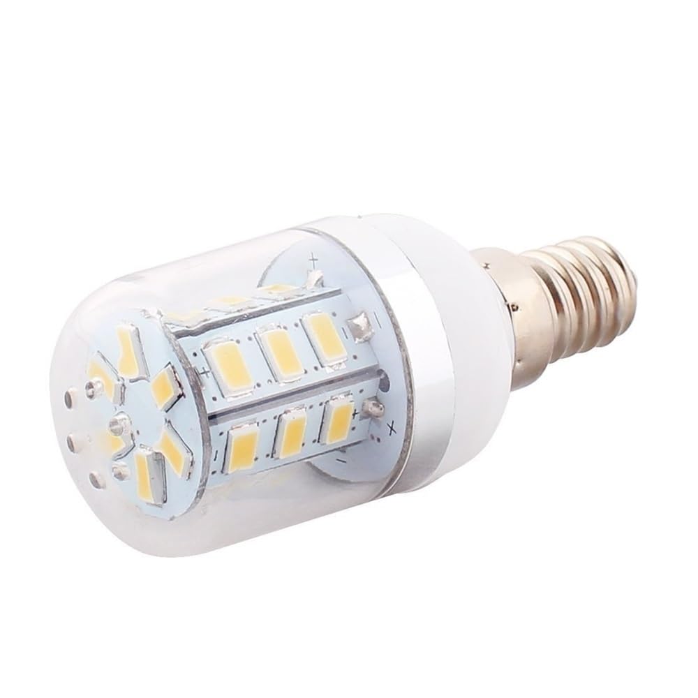 NXCVBNKZJ KJXP Lighting, Pack of 15, LED Corn Lamp AC220V-240V 3W E14 5630SMD-24LED Light Bulb(Cold White)
