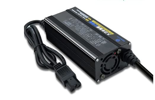Sirxlevcy Chargeur Intelligent 42V 4A Pour Batterie Lithium Scooter Électrique 36V - Prise UE