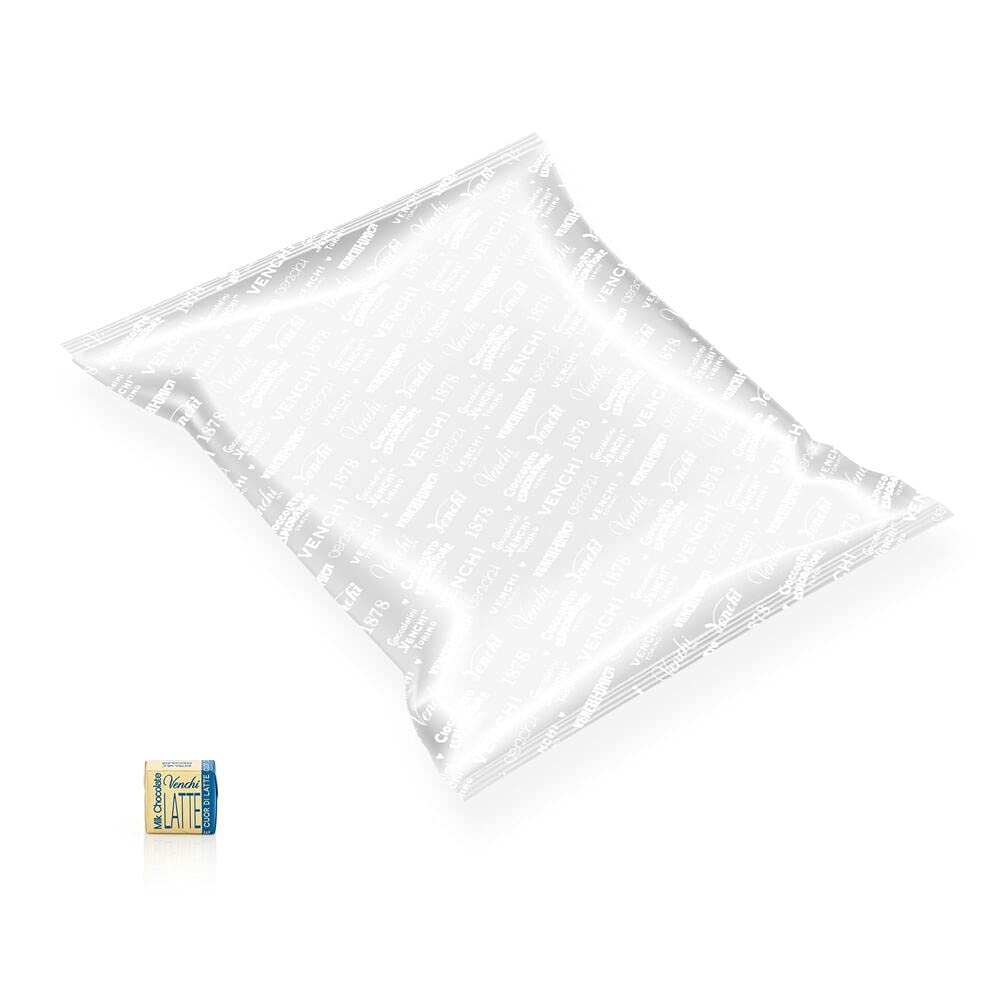 Venchi - Cubotto di Cioccolato Puro al Latte in Busta Bulk, 1 kg - Senza Glutine