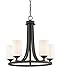 Z-Lite 435-5BRZ 5 Light Chandelier, Bronze