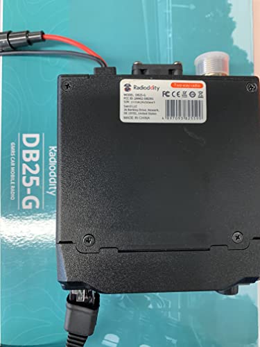 Radioddity Db25-G Gmrs Mobile Radio, 25 Watts Two Way Radio Long Range, Quad Watch, Gmrs Repeater Capable, With Dual Band Scanning Receiver, For Car Vehicle, Off Road, Overlanding #TOP7