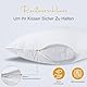 Utopia Bedding Wasserdichter Kissenbezug 80x80 cm (2er Set) mit Reißverschluss, Kissenschoner, Oeko-TEX Zertifiziert Kissenhülle