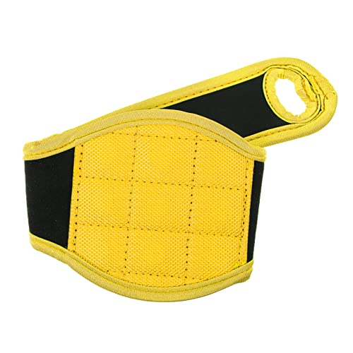 OSALADI Organizador De Destornilladores Organizador De Uñas Herramientas De Electricista Portaherramientas Magnético Cinturón Magnético Tela Oxford Yellow