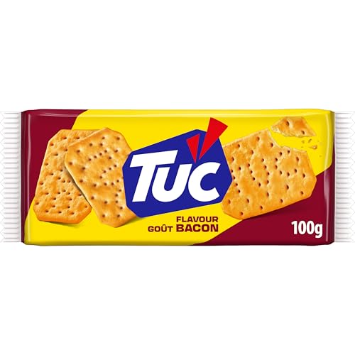 TUC Bacon – Knusprige Cracker mit Bacon-Geschmack – 100g