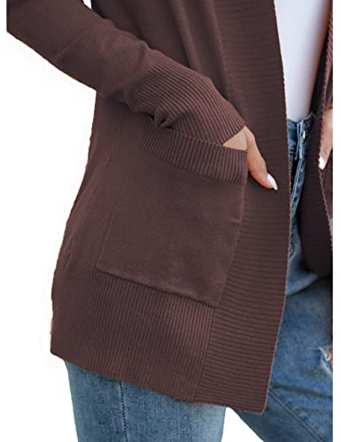 Image of REDHOTYPE Women's Cardigans with Pockets Casual Lightweight Open Front Cardigan Sweaters for Women (S-2XL)