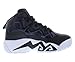 Fila MBNight Walk GS Sneaker Boys Youth Basketball M US Big Kid Blackwhite