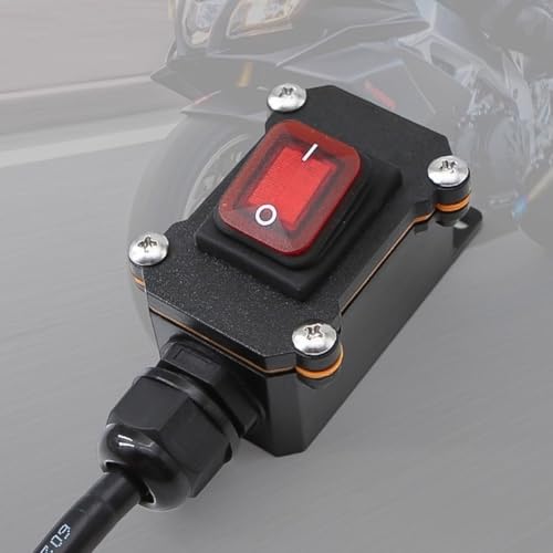 Interruptor manillar moto para luces y desconexión en rutas de montaña 24V 7