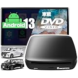 【アルファード/ヴェルファイア】 OMEGATECH CarPlay AI Box 車載DVD/CD一体型ai box dvd/カープレイ ディーブイディー 対応｜有線CarPlay搭載車対応 YouTube・Netflix視聴 アプリDL可能 子供の車内動画・長距離ドライブ・渋滞対策USB再生 電源補助ケーブル付