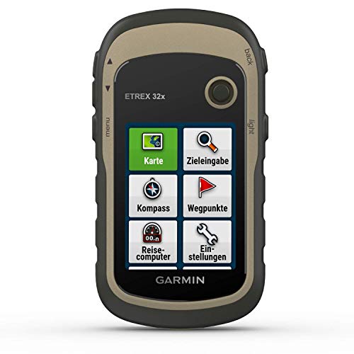 Garmin eTrex 32x – GPS-Outdoor-Navi, 2,2“ Farbdisplay, Barometer, Kompass, vorinstallierte...