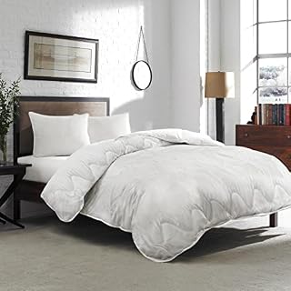 ZenPur Kołdra premium 200 x 200 cm, całoroczna, pikowana kołdra 200 x 200 cm, ciepła w zimie i chłód latem, 2 kołdry z możliwością łączenia 200 x 200, biała, ZP-DUVET-200 x 200