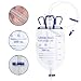 Catheter Bags,10Pcs 2000mL Urinary Drainage Bag for Men,Thicker Tube - Fast Drainage,Professional Urine Bags for Home and Hospitals Health Aids,Clips and Hanging Hooks