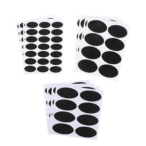 TOGEVAL 148pcs Spice Jar Stickers Sticky Chalkboard Labels for Easy Identification Design for Kitchen Bottles Cans Self-Adhesive Convenient Organization Matte Finish