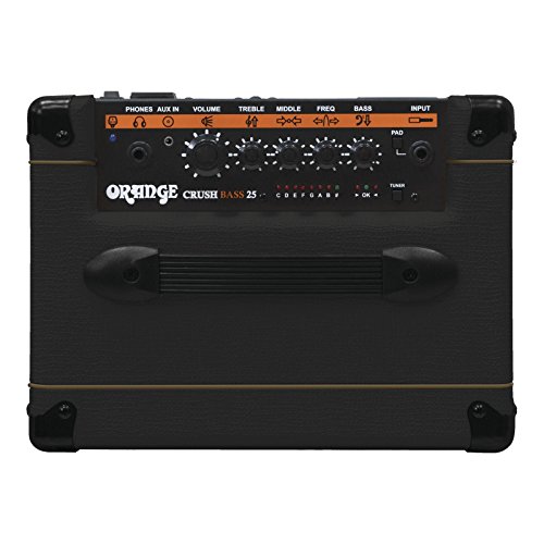 Image of Orange Crush Bass 25W Bass Guitar Combo Amp, Black