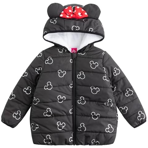 Disney Minnie Mouse Puffer Jacket for Kids Cover