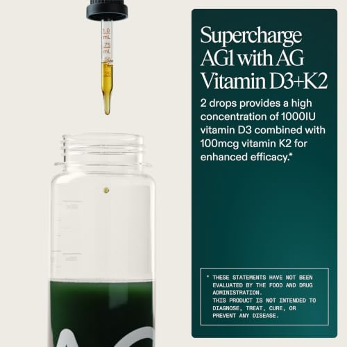 AG1 Vitamin D3 K2 Liquid Drops