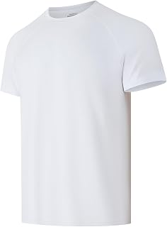 Träningsskjortor för män andningsbara snabbtorkande kortärmad t-shirts fukttransporterande sport t-shirts lätta mjuka toppar rund hals stretchig topp för fitness atletisk gym basket