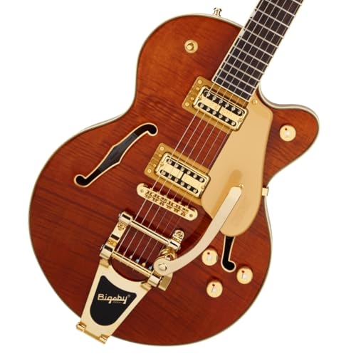 Gretsch/Electromatic LTD Flame Okoume Broadkaster Jr. Single -Cut with Bigsby Rosewood FB Roundup Orange Ob` [胂f]