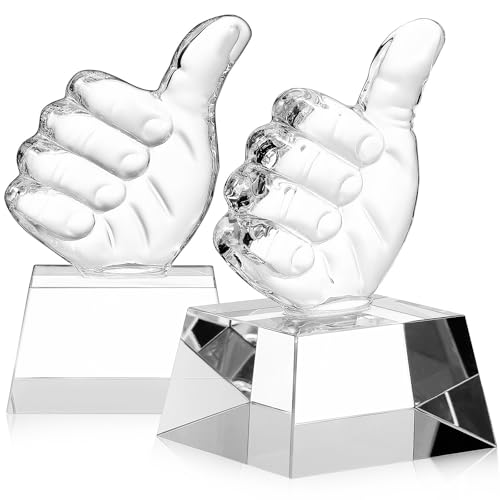 Trophées en cristal pour étapes d'entreprise et distinctions de bureau