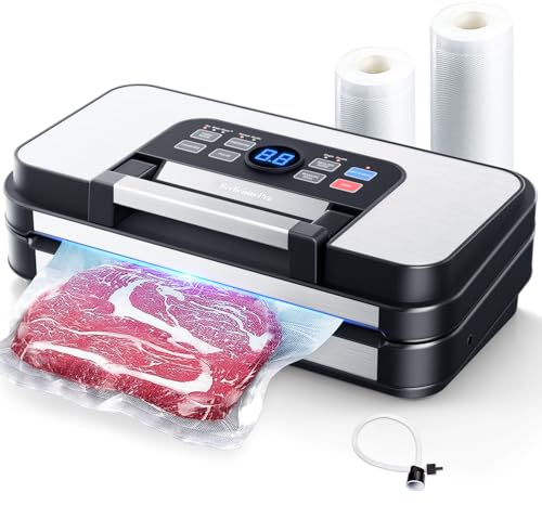 95Kpa Powerful Precision Pro Vacuum Sealer, with Double...