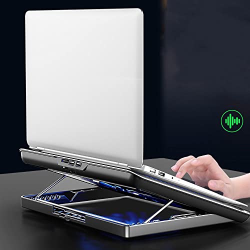 Base enfriadora para laptop de 12 a 17 pulgadas con puerto USB miniatura 3
