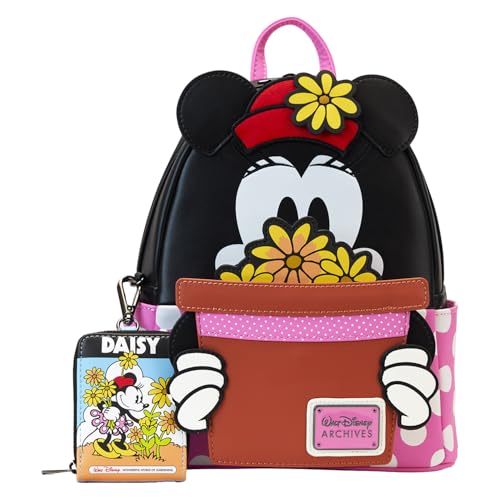 Image of Loungefly Disney Archives: 'Walt Disney's Wonderful World of Gardening' Earth Day Mini-Backpack, Amazon Exclusive