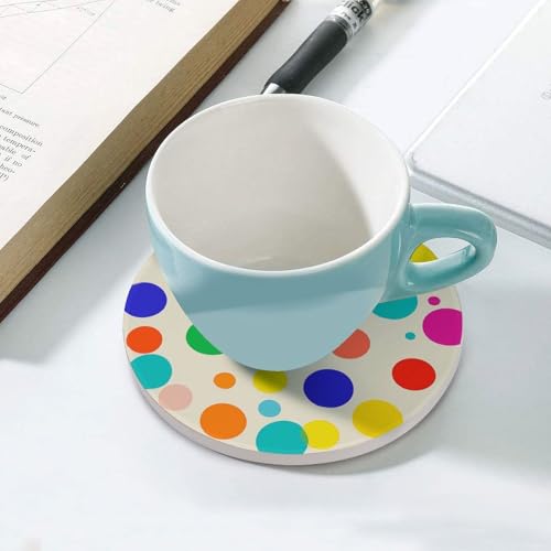 Dessous de verre absorbants pour protection de table contre l'eau - 6