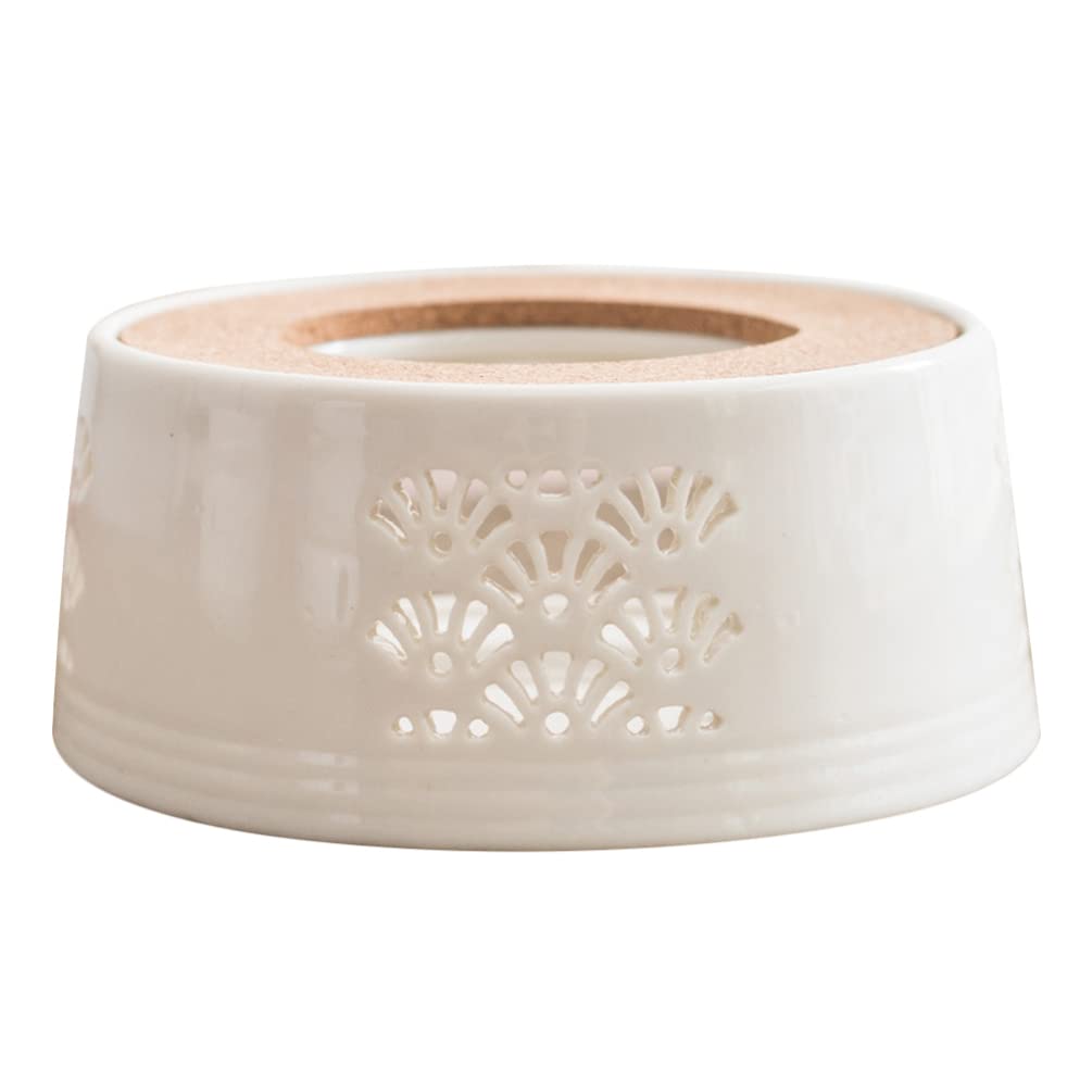 Tea Warmer Hollow Teapot Warmer Teapot Warmer for Home Round Teapot Warmer Ceramic Teapot Warmer Modern Teapot Warmer