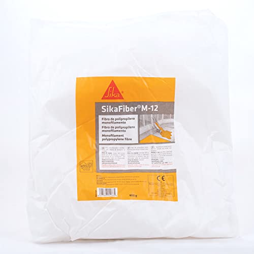 SIKA - Fibres de polypropylène de 12 mm - SikaFiber M12 - pour renforcer et revêtir des...