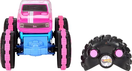 Hot Wheels Monster Trucks 1:24 Scale BARBIE RC Vehicle - vue 5