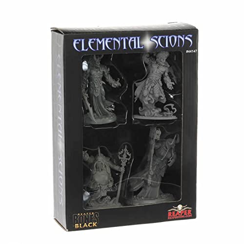 REAPERBones Black: Elemental Scions Boxed Set