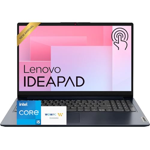 Image of Lenovo Ideapad 15.6 Touchscreen Laptop for Business & Student • 2026 Edition • Intel i5-1335U Processor(Beats i7-1255U) • 24GB RAM • 1TB SSD • WiFi 6 • Copilot AI • Portable • Windows 11