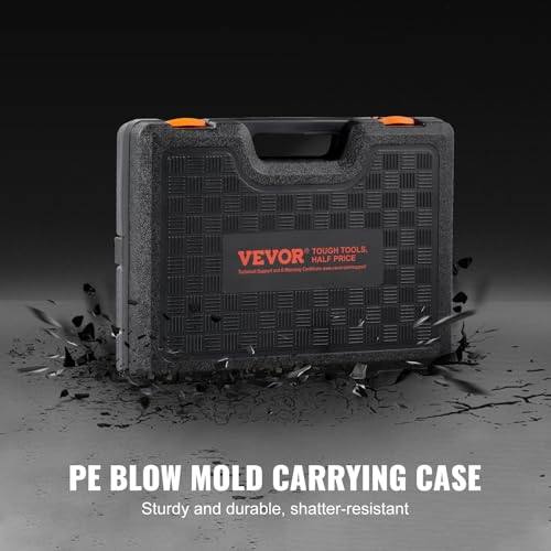 Image of VEVOR Pull and Press Sleeve Kit 36 PCS - Steel Bush Bearing Removal and Installation Set - Bush Removal Insertion Sleeve Tools with Carrying Case - Multi-Vehicle Compatibility for LCV and HGV Engines