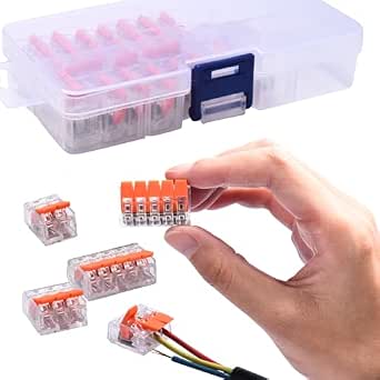 Bolt Dropper Multiple Wire Connectors Assortment - Lever Wire Nuts ...
