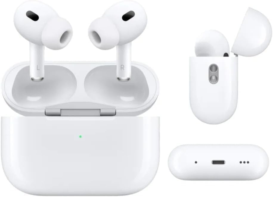 Wireless Earbuds Pro 2nd Gen, Bluetooth 5.3, ANC, 30H Playtime, HiFi Stereo, IPX8 Waterproof, Touch Control, Compatible with iPhone/Android – Premium Sound 2nd Gen Air pods